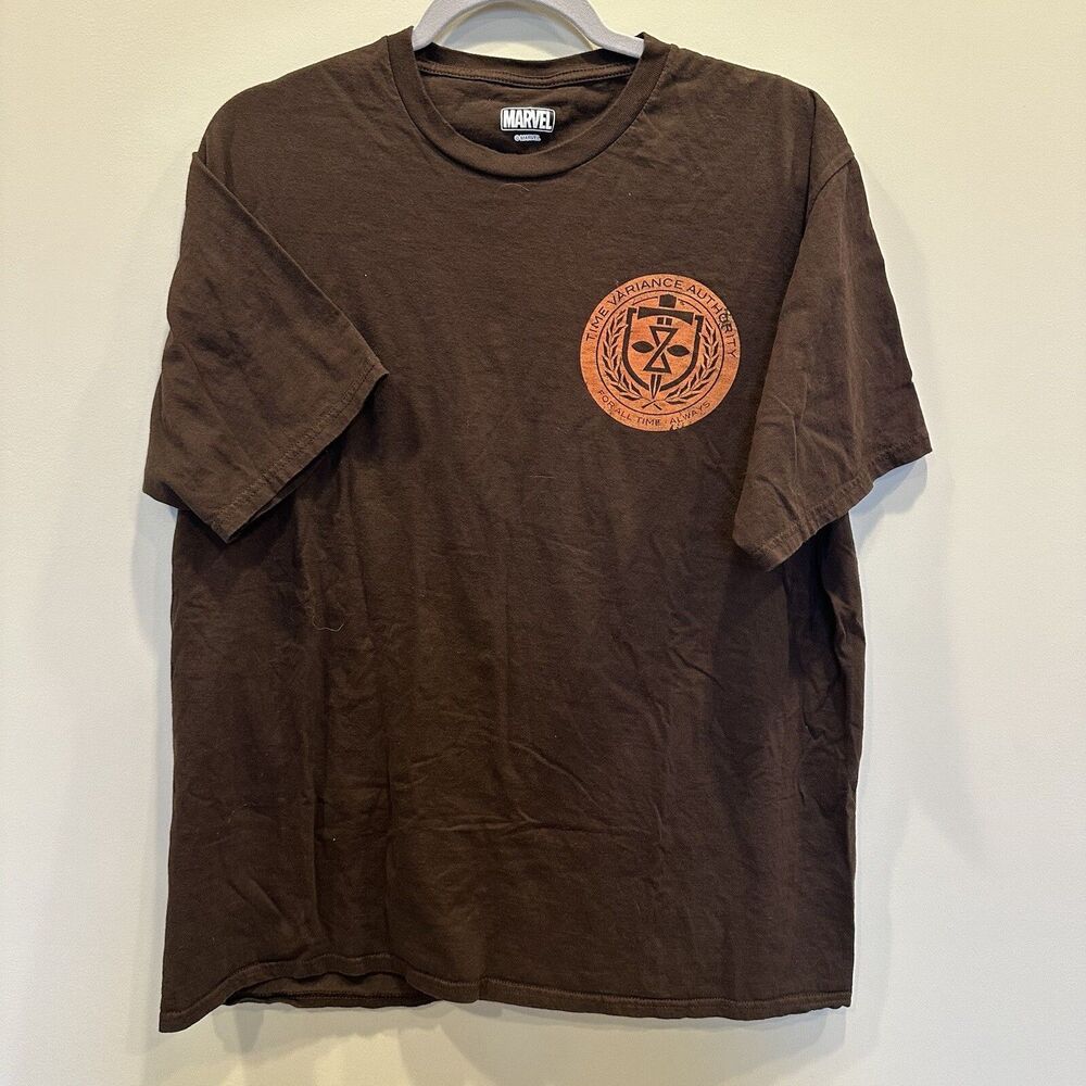 Marvel Variant Authority T shirt L-XL Brown EUC